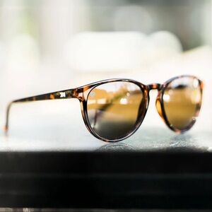Knockaround Glossy Tortoise Shell/Amber Mai Tais